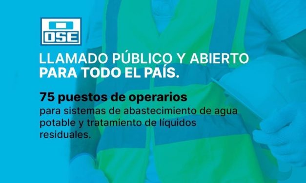 OSE puntualiza que inscripción para 75 puestos de Oficial sólo se hace a través de la página web