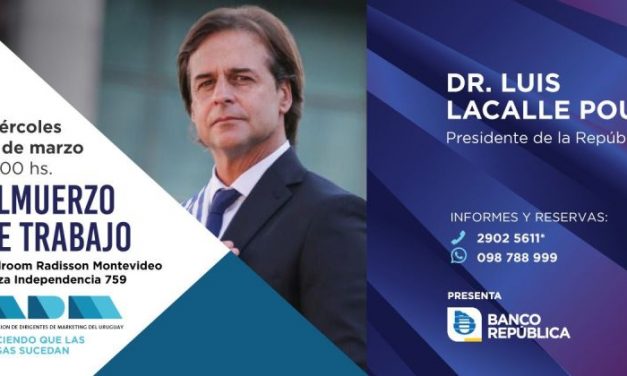 Primer Almuerzo ADM 2023 con el Presidente Luis Lacalle Pou: ¿cuándo y dónde será?