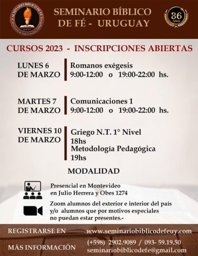 Seminario Bíblico de Fe
