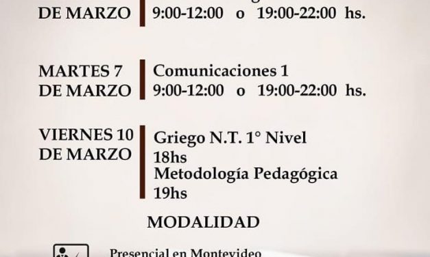 Se viene el Seminario Bíblico de Fe 2023