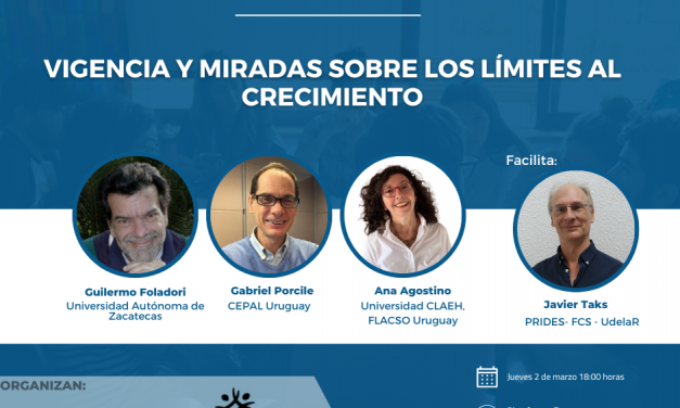 FCS: Seminario virtual “Vigencia y miradas sobre los límites al crecimiento”