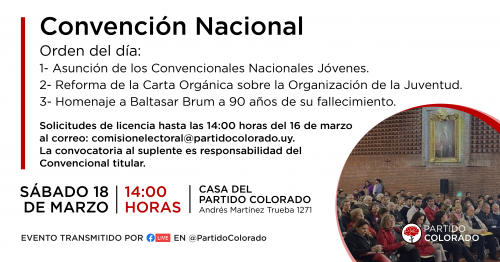 Convención Partido Colorado