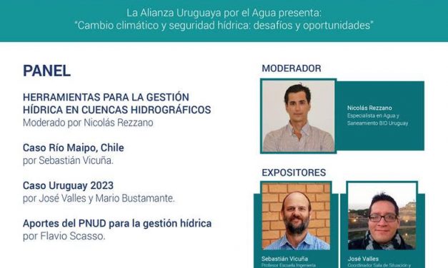 Disertación “Cambio climático y seguridad hídrica: desafíos y oportunidades”