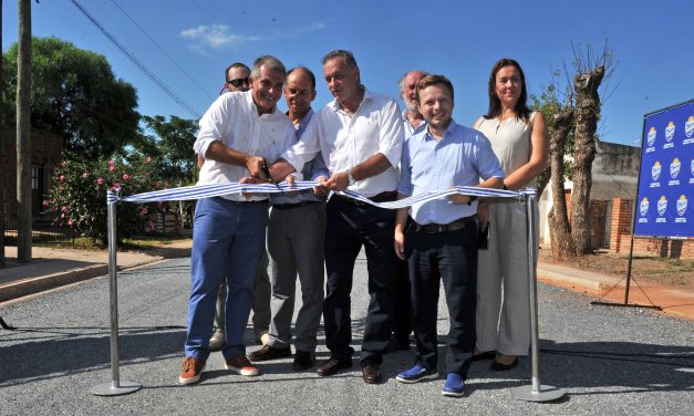 Álvaro Delgado y María de Lima inauguraron obras en Treinta y Tres