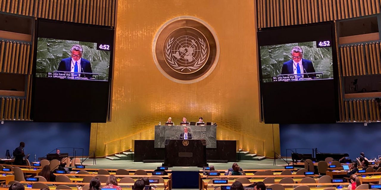 Amarilla: “Uno de los principales retos que enfrenta Uruguay en cuanto a recursos hídricos es la adaptación al cambio climático”