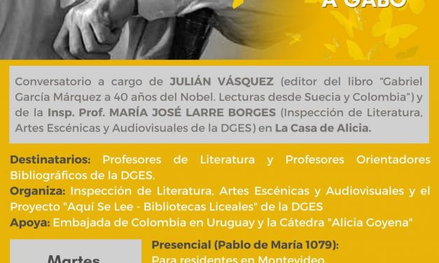 Conversatorio “Para celebrar a Gabo”