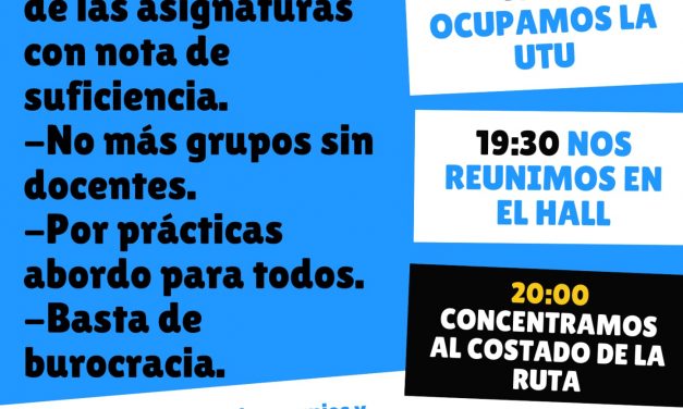 Estudiantes ocupan la Escuela Técnica Superior Marítima por lo que consideran “un reclamo justo”