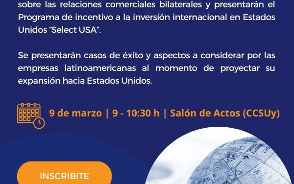 Comercio Bilateral e Inversiones entre Uruguay y Estados Unidos