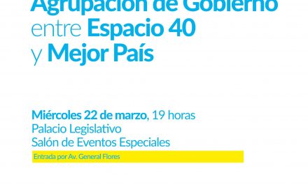 La interna blanca se dinamiza: Presentan en sociedad al Espacio 40 y Mejor País