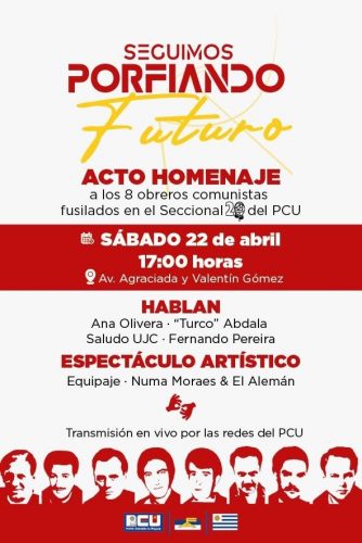 Acto de la 20 PCU