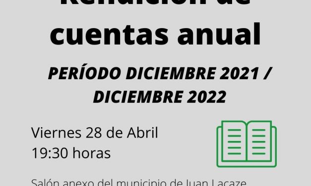 Municipio de Juan Lacaze rinde cuentas