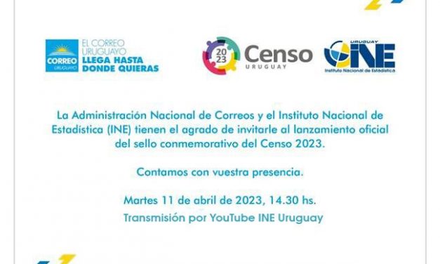 Lanzamiento del sello del Censo 2023