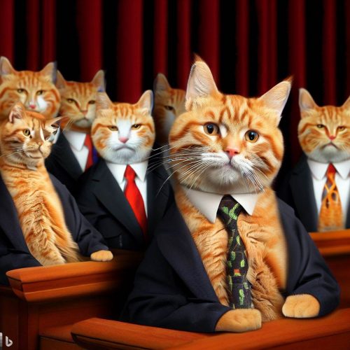 Gatos en Parlamento