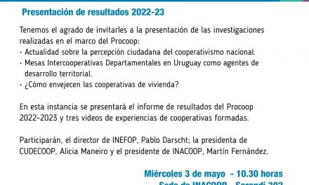 Presentación de resultados 2022-23 PROCOOP