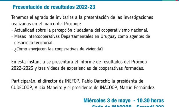 Presentación de resultados 2022-23 PROCOOP