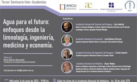 𝐓𝐞𝐫𝐜𝐞𝐫 𝐒𝐞𝐦𝐢𝐧𝐚𝐫𝐢𝐨-𝐈𝐧𝐭𝐞𝐫𝐚𝐜𝐚𝐝𝐞𝐦𝐢𝐚𝐬: “Agua para el futuro”