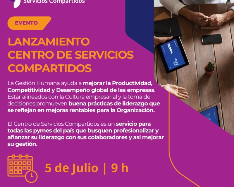 CNCS lanza el Centro de Servicios Compartidos