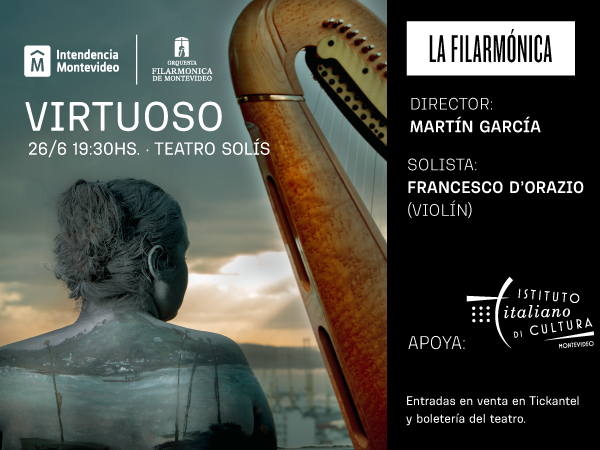 Orquesta Filarmónica de Montevideo interpretará a Beethoven y Brahms