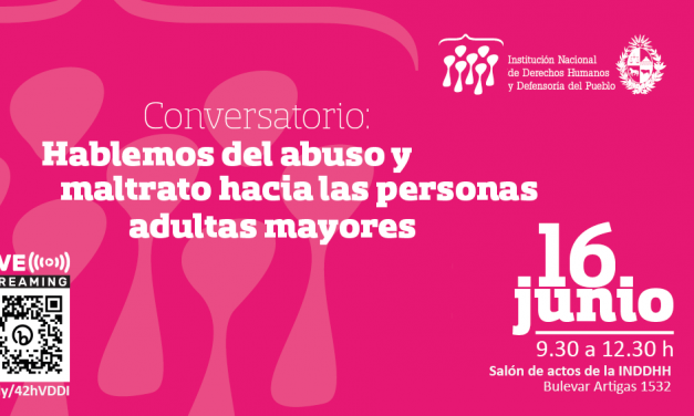 Conversatorio “Hablemos del abuso y maltrato hacia las personas adultas mayores”