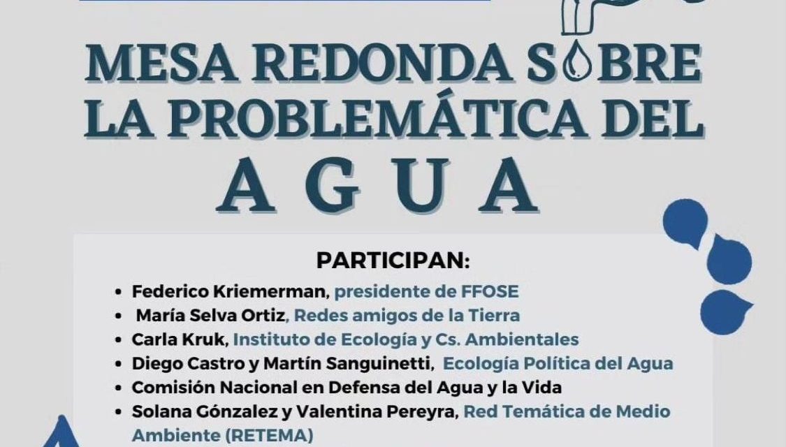 Mesa Redonda sobre la Problemática del Agua