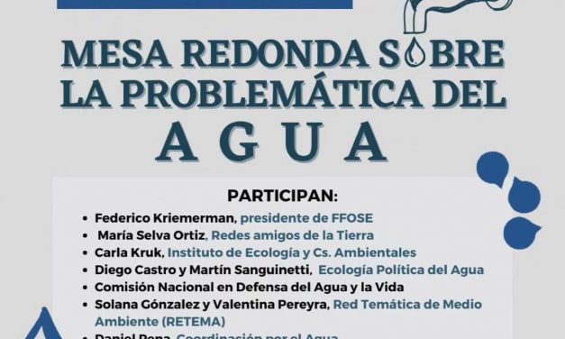 Mesa Redonda sobre la Problemática del Agua