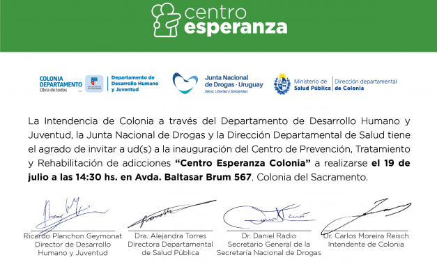 Inauguración del “Centro Esperanza Colonia”