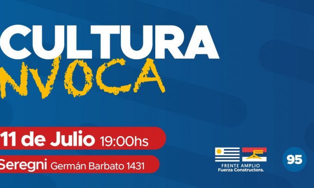Frente Amplio: La Cultura Convoca