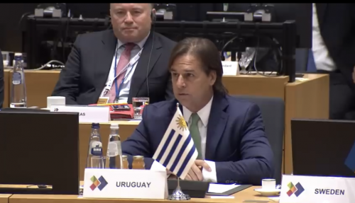 Lacalle Pou en Bruselas