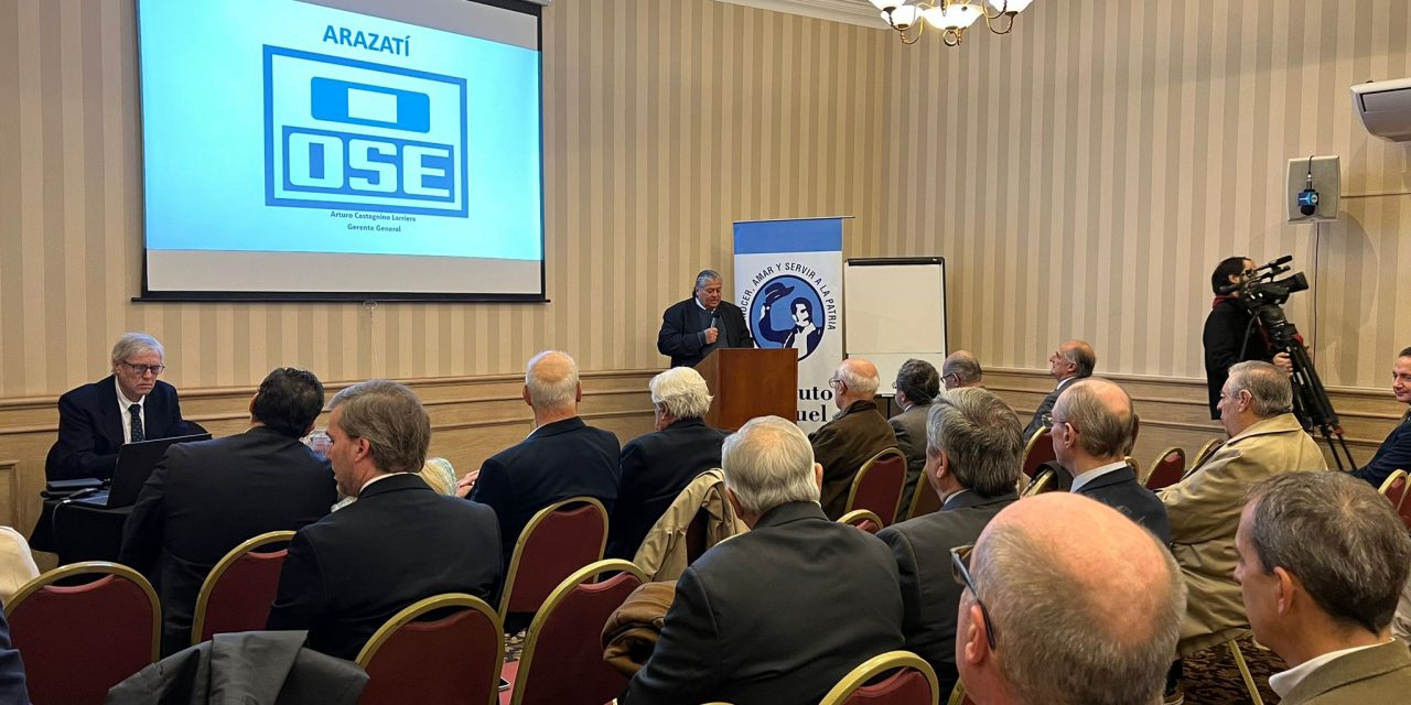 Jornada académica abordó extracción de agua del Río de la Plata para consumo humano y Proyecto Arazatí