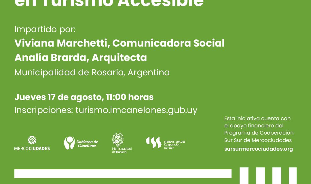 Taller virtual «Buenas Prácticas en Turismo Accesible»