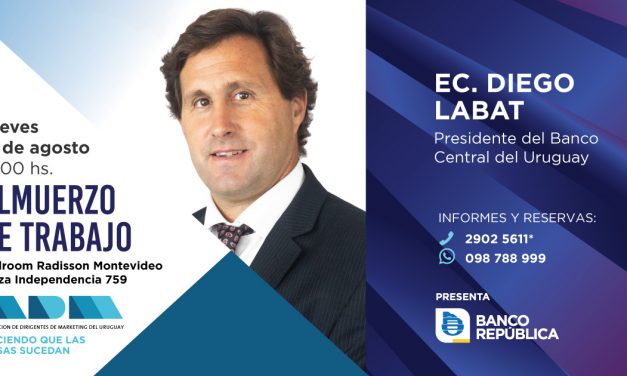 Diego Labat en Almuerzo de ADM