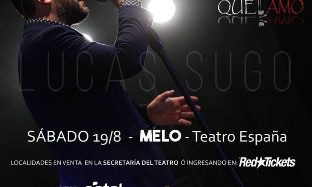 ¿Dónde se presenta Lucas Sugo este sábado 19 de agosto?