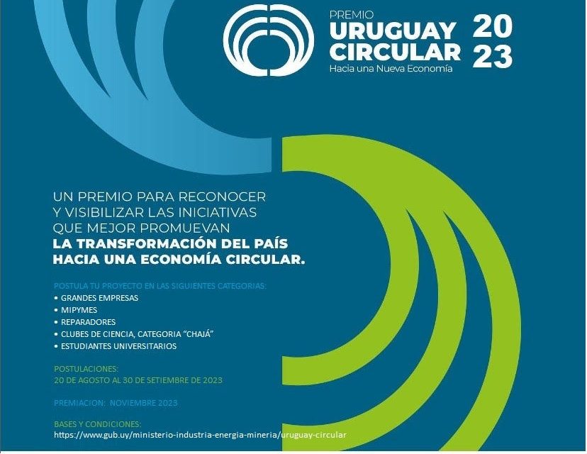 Lanzamiento del Premio Uruguay Circular 2023