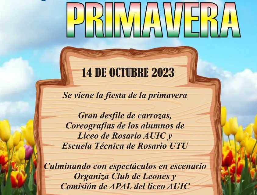 Fiesta de la Primavera en Rosario