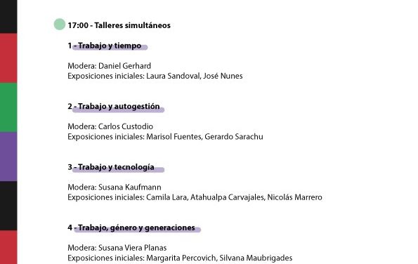 2ª Asamblea Abierta de Izquierda y Libertad:  «El Trabajo en una sociedad nueva»