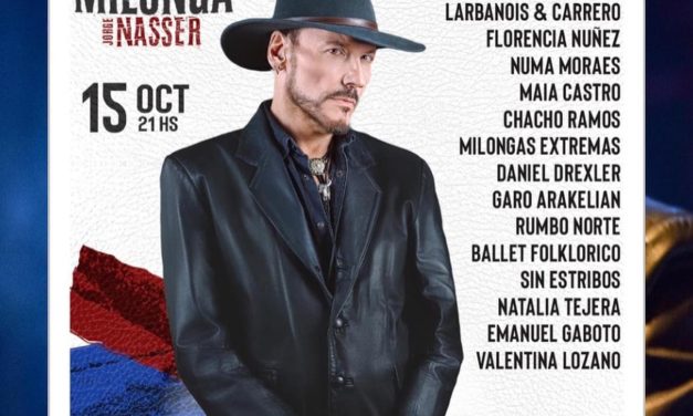 Se viene Jorge Nasser con un gran espectáculo y… lo acompaña una banda