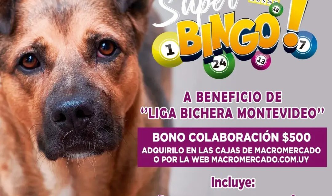 Bingo a beneficio de «la Liga Bichera Montevideo»