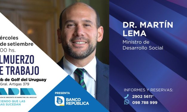 ADM: Almuerzo de Trabajo con el ministro Martín Lema