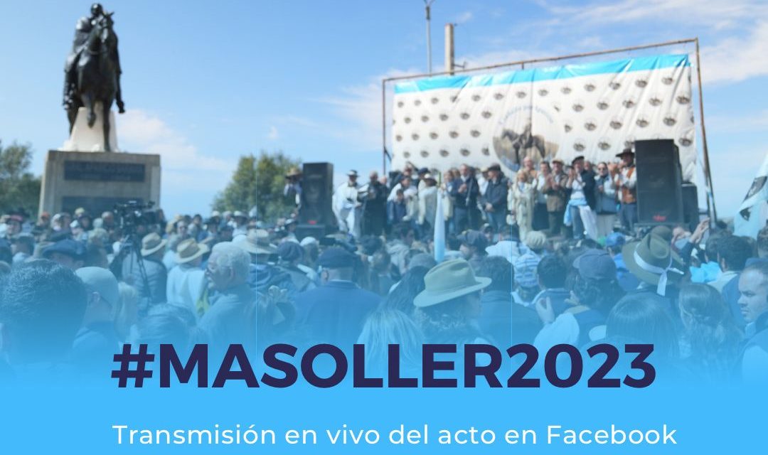 Acto de Masoller 2023 en vivo a partir de las 12 horas