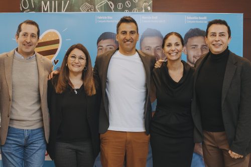 Pablo Díaz, Karina Montiel, Marcelo Broli, Paula Espasandín y Fabrizio Patritti