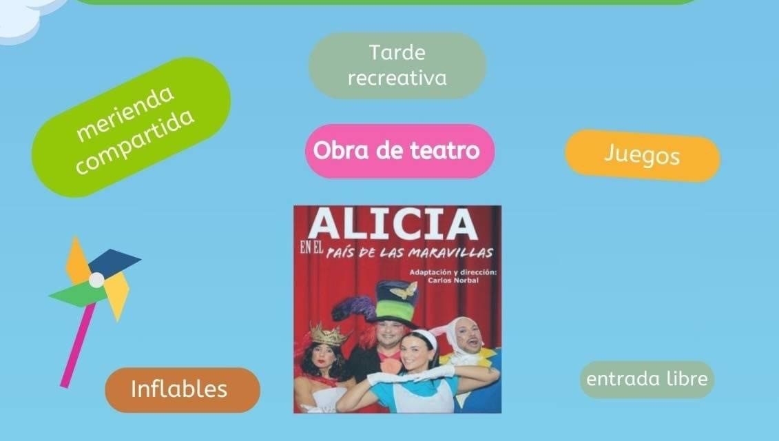 Tarde recreativa con Merienda compartida, Juegos, Inflables y obra de teatro: ¿dónde es la propuesta?