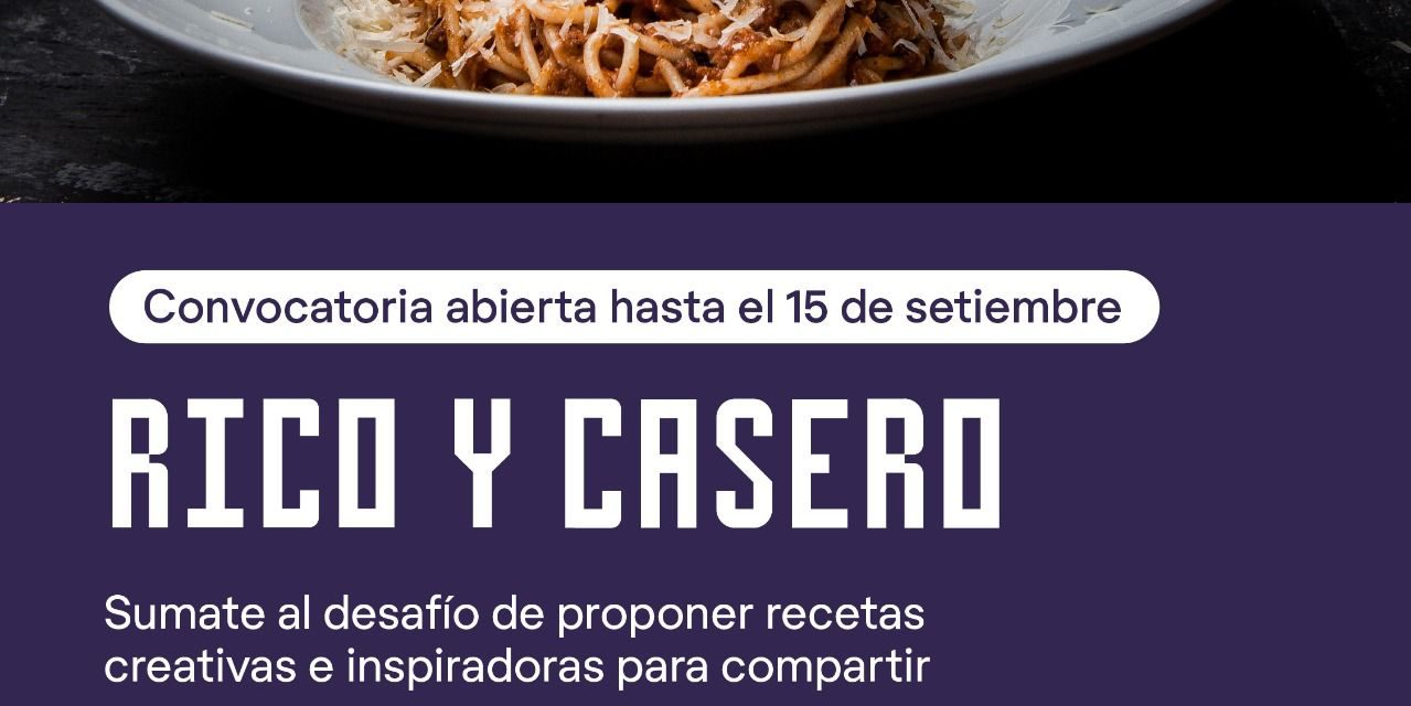 Segunda edición de la Convocatoria Rico y Casero: ¿Ya te inscribiste?