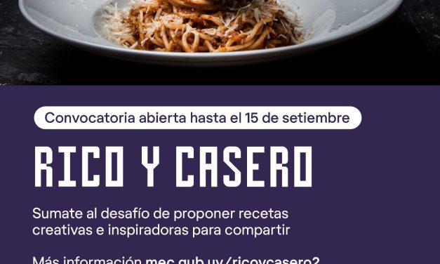 Segunda edición de la Convocatoria Rico y Casero: ¿Ya te inscribiste?