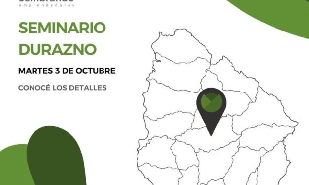 Seminario del Programa Sembrando en Durazno: ¿cuándo y dónde será?