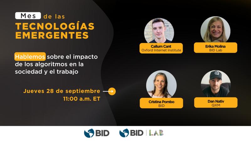 Conversatorio sobre Algoritmos, ética e Innovación