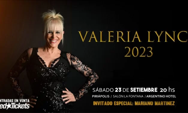 Valeria Lynch en Piriápolis