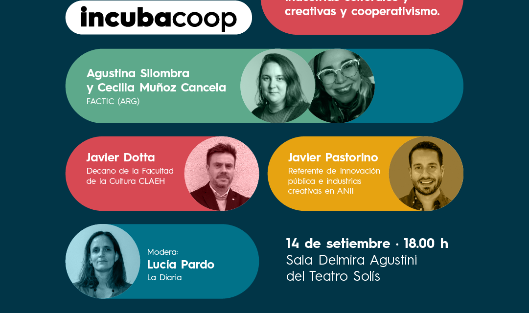 Conversatorio de la Ronda de Incubacoop 2023: ¿Quiénes exponen?