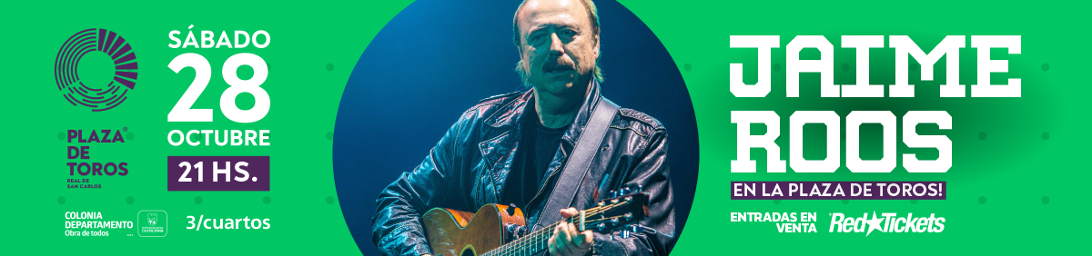 Jaime Roos en concierto el 28 de octubre: ¿dónde se presentará?