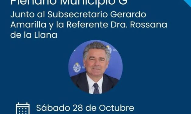 Plenario de Compromiso Montevideo en Municipio G con Gerardo Amarilla