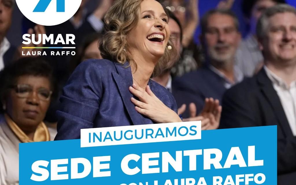 SUMAR inaugura la sede central en Montevideo con Laura Raffo